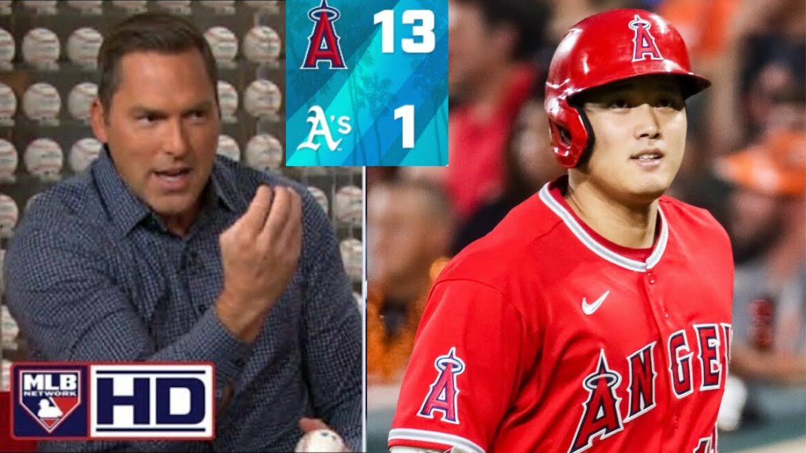 "Shohei Ohtani had a career night!" - MLB Network "appalled" as Angels DOMINATE Athletics 13-1