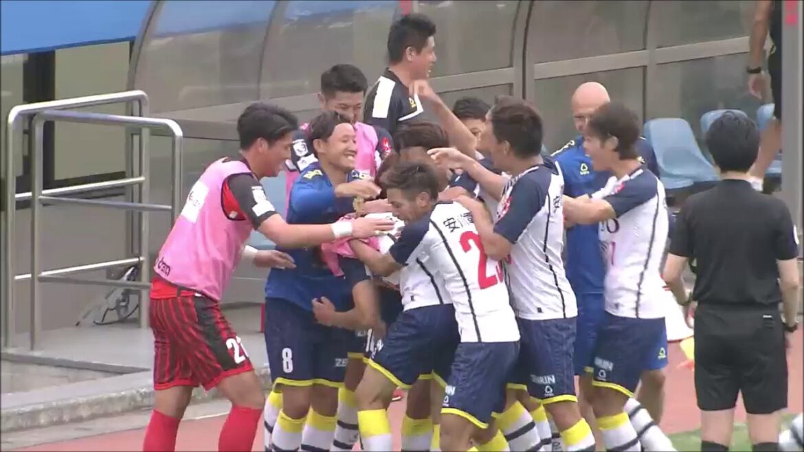 [Official]Goal video: Shooto Machino (Kitakyushu) 90+3 minutes Y.  S.  C.  C. Yokohama vs Giravanz Kitakyushu Meiji Yasuda J3 League Round 11 2019/6/9