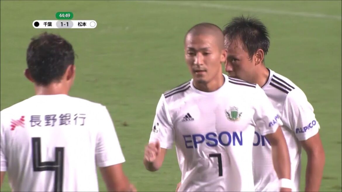 [Official]Goal video: Daizen Maeda (Matsumoto) 45 minutes Jef United Chiba vs Matsumoto Yamaga FC Meiji Yasuda J2 League Round 27 2018/8/4