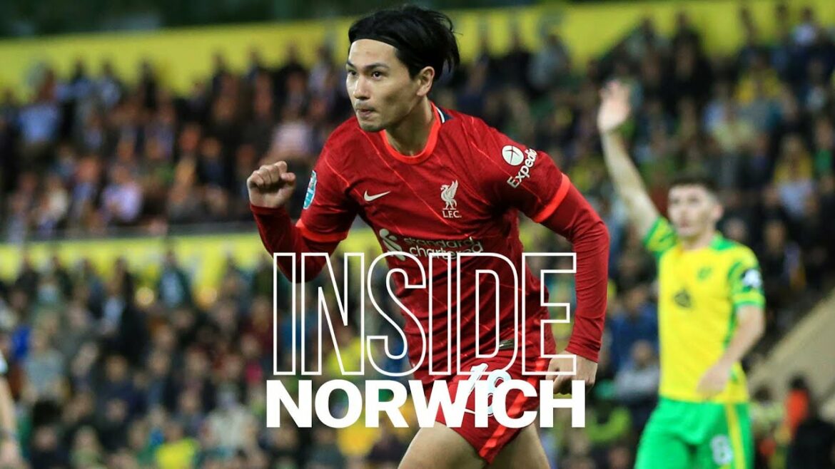 Inside Norwich: Norwich City 0-3 Liverpool | Minamino's double in the Carabao Cup