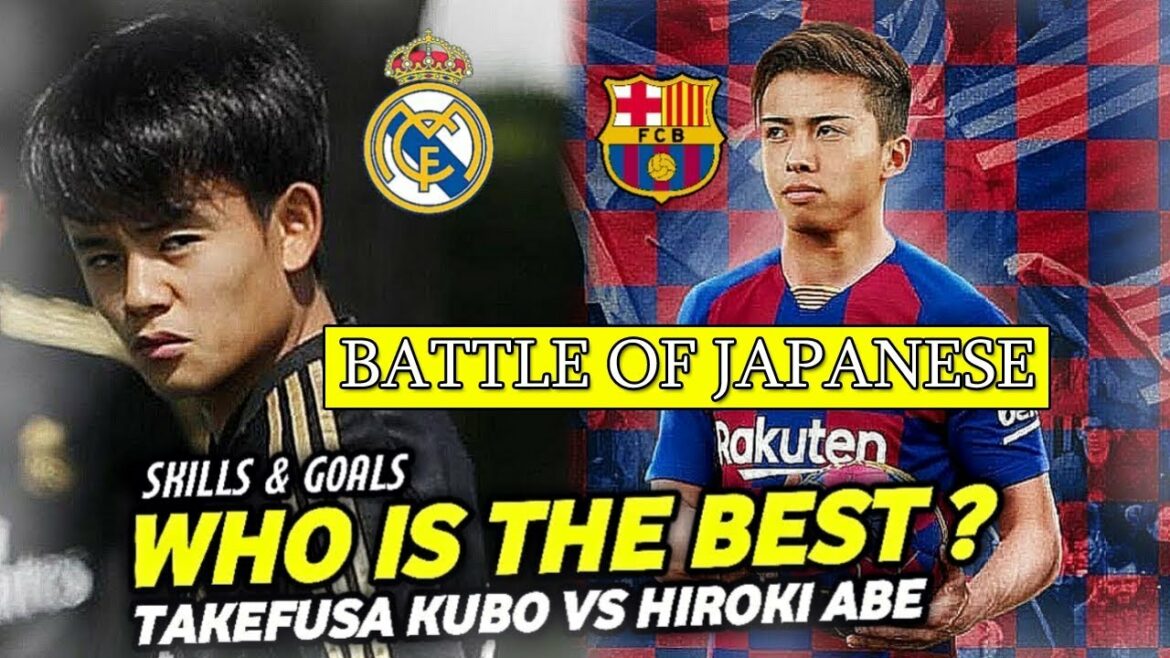 #hirokiabe #takefusaKubo Hiroki Abe vs Takefusa Kubo |  Who is the best?|  Battle of Japanese