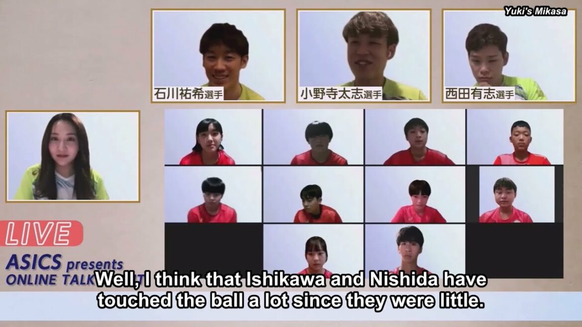 [ENGLISH] Yuki Ishikawa, Yuji Nishida, Taishi Onodera Asics Online Event 27 July 2022 Interviews