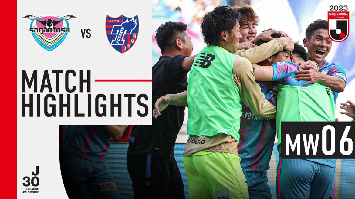 Atsushi Kawata break the deadlock! | Sagan Tosu 1-0 FCTokyo | MW 6 | 2023 J1 League