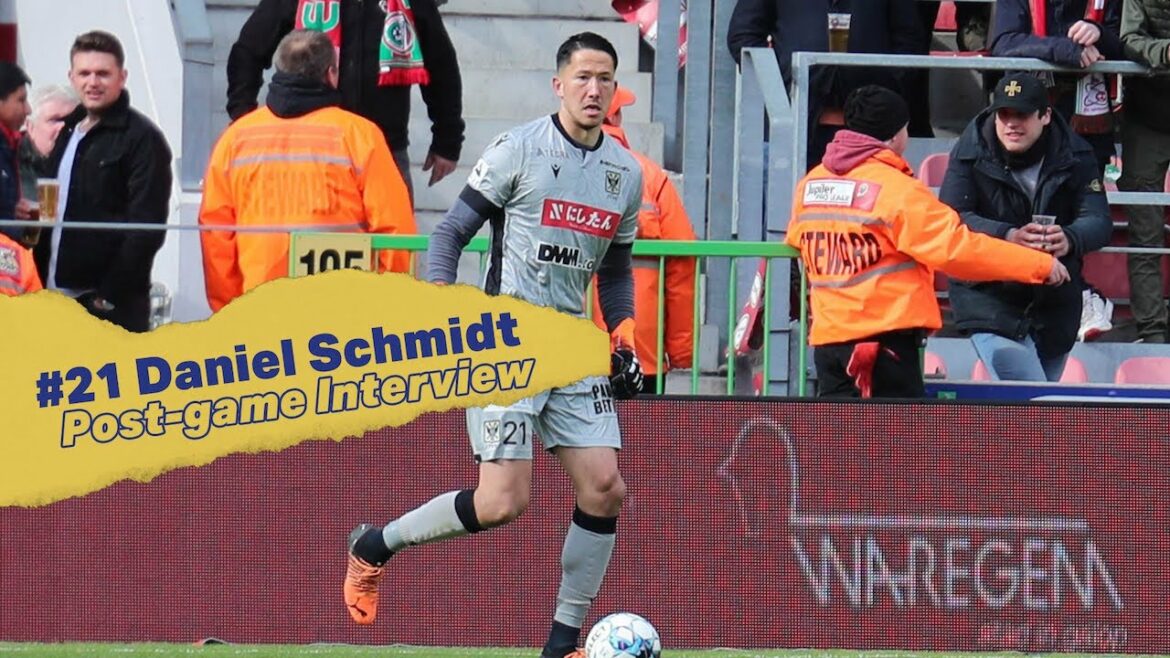 【Sint-Truiden】Gk Schmidt Daniel post-match interview (Section 33 against Zulte Waregem) 【Sint-Truiden】Gk Schmidt Daniel post-match interview (Section 33 against Zulte Waregem)