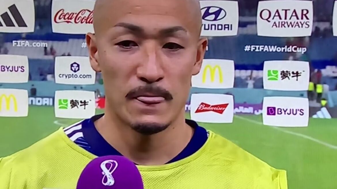 Daizen Maeda I want to thank all kinds of people Post-match interview 2022/12/5 Croatia match Daizen Maeda