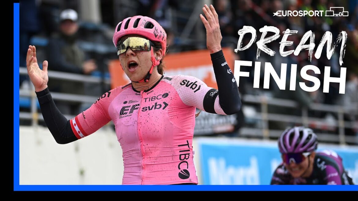Alison Jackson Wins It At The Last Second! | Paris-Roubaix Femmes 2023 | Eurosport Alison Jackson Wins It At The Last Second! | Paris-Roubaix Femmes 2023 | Eurosport
