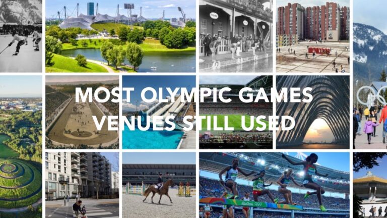 Majority of Olympic Games Venues still in use
