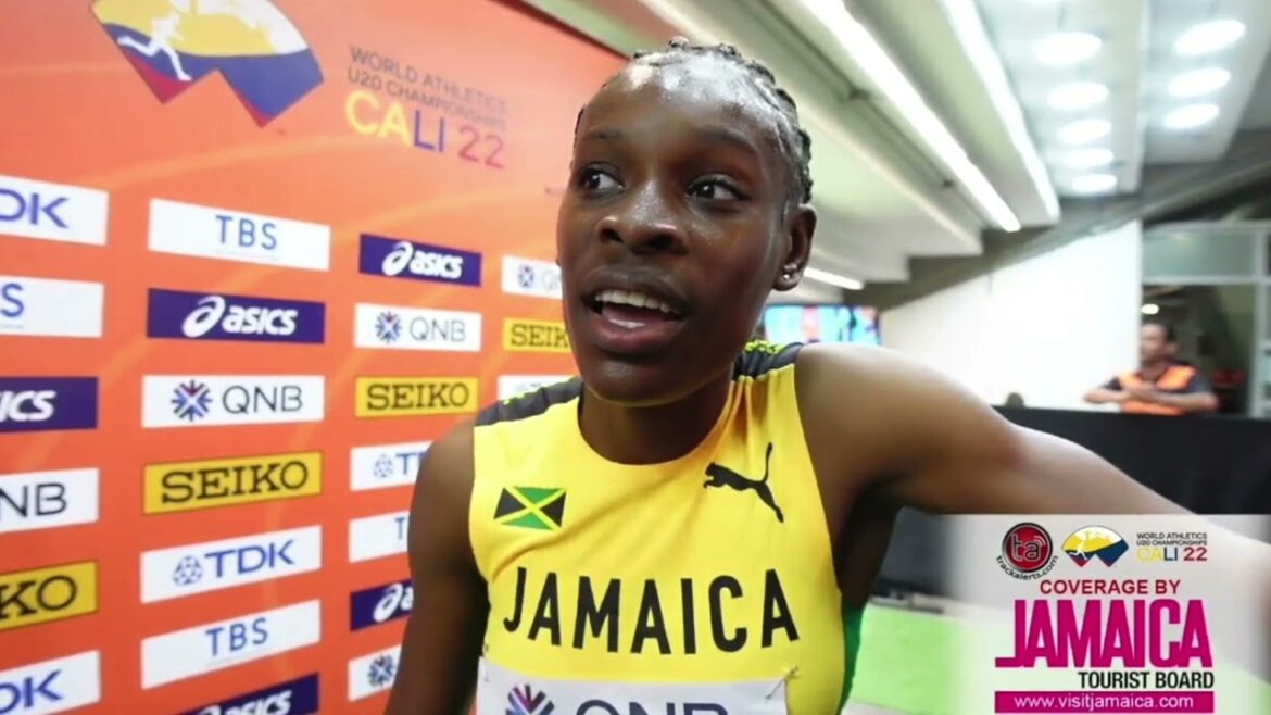 Alana Reid OUT of 200m at Carifta Games!!