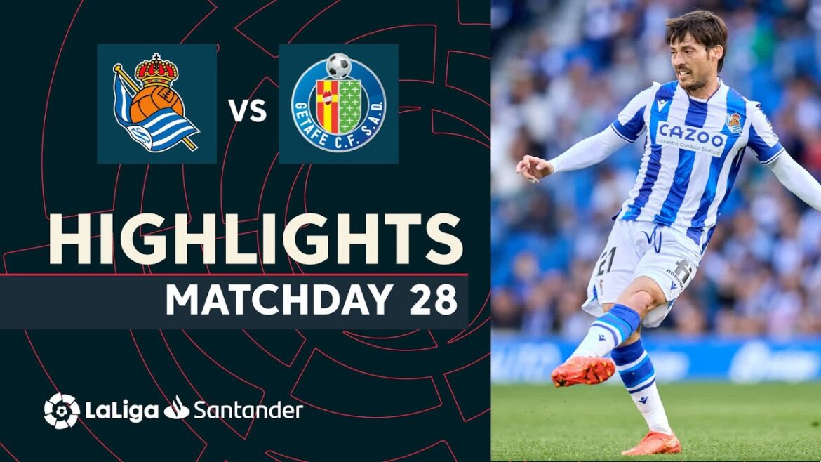 Summary of Real Sociedad vs Getafe CF (2-0)