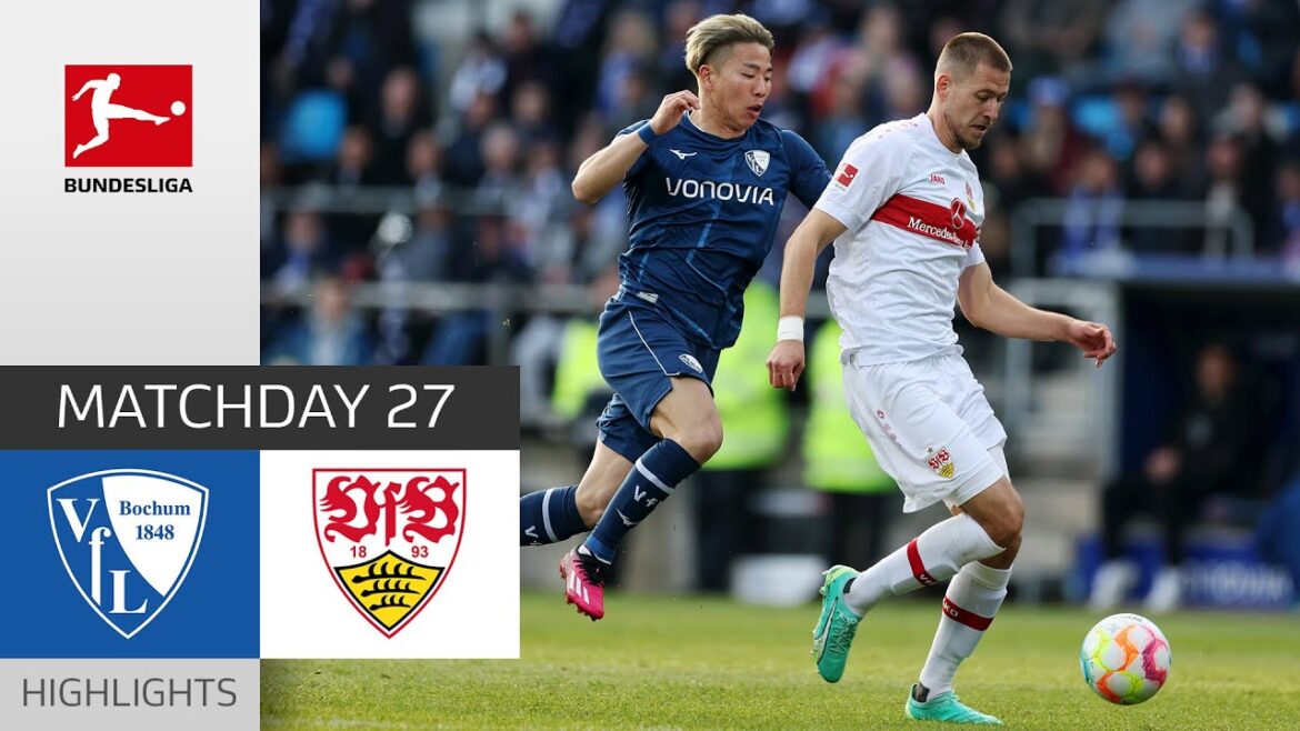 Thrilling 5-Goal Relegation Duel!  |  VfL Bochum - VfB Stuttgart 2-3 |  MD 27 – Bundesliga 2022/23