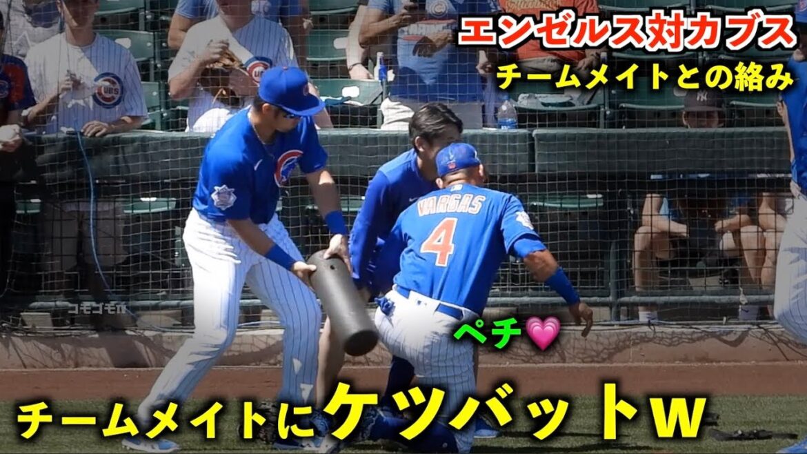 Ketsubat w Seiya Suzuki What is it like to be involved with your teammates? Cubs vs. Angels 2022[local video]