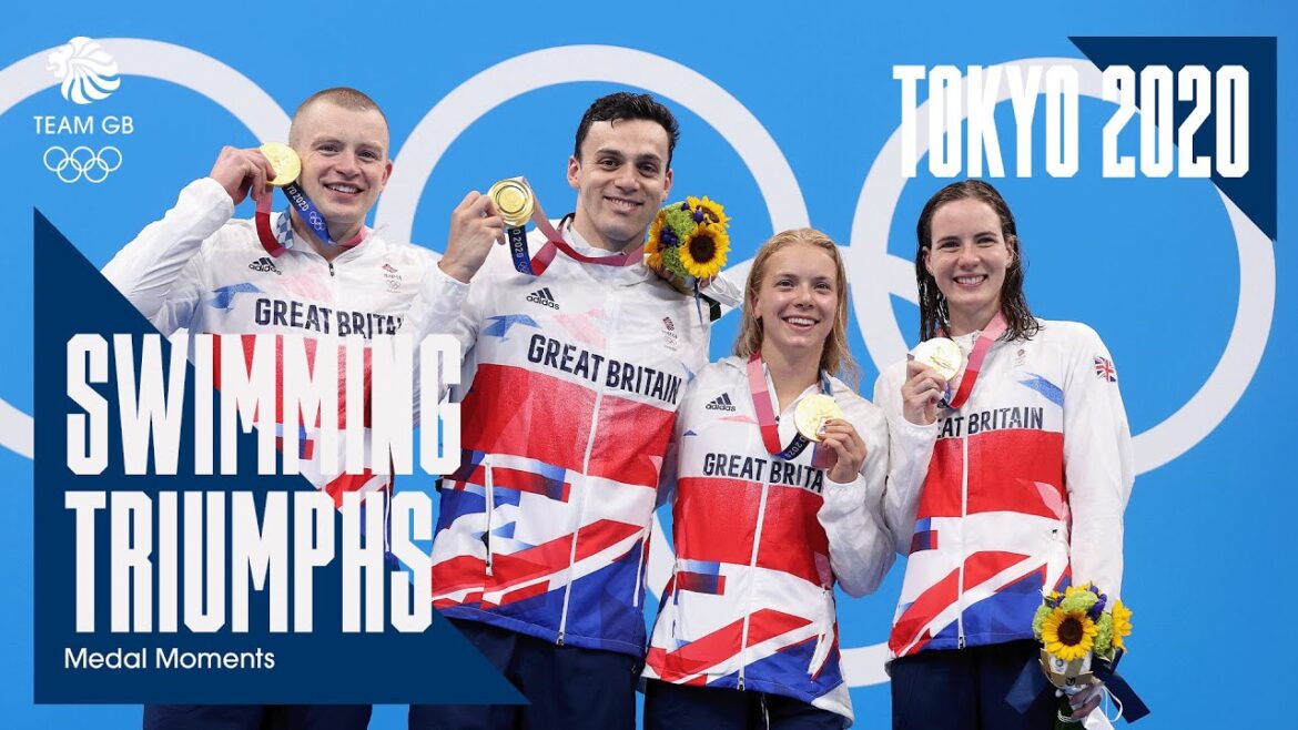 EIGHT MEDALS IN TOKYO 🙌 | Team GB Swimming Medal Moments | Tokyo 2020