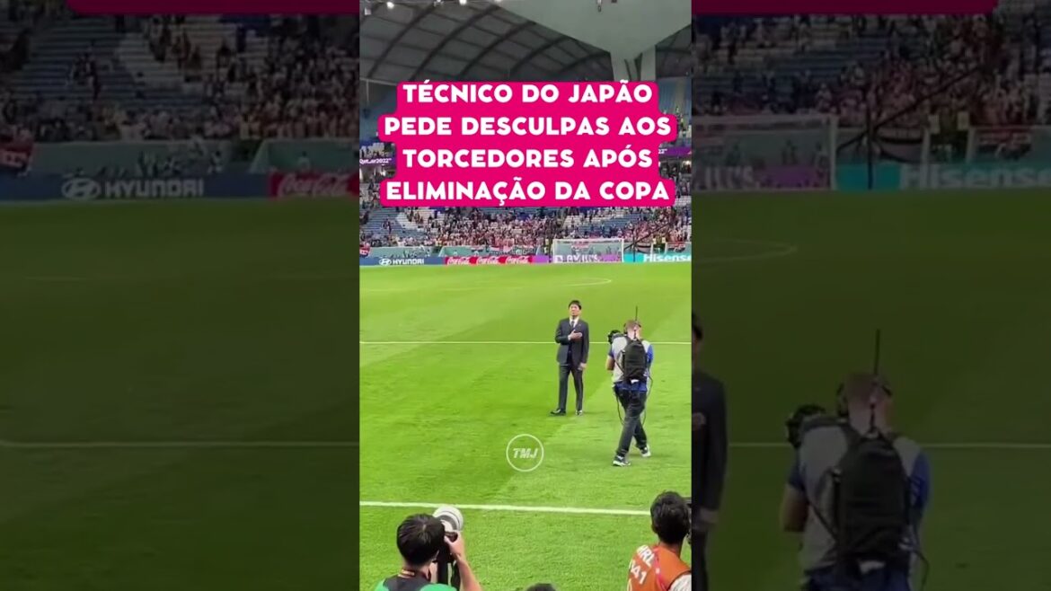 Japan coach apologizes to fans for World Cup elimination |  .OTS |  #shortsfifaworldcup