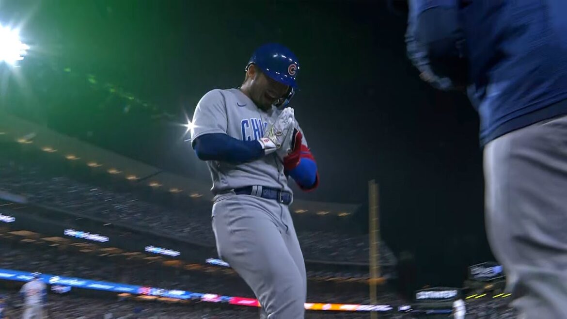 Cubs hit 5 dingers against the Dodgers