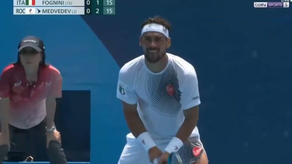 Daniil Medvedev vs Fabio Fognini 2021 Highlights - Tokyo Olympics 2020 Summer Olympics