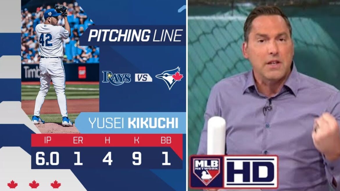 MLB Network praises Yusei Kikuchi had 9 Ks over 6 strong innings to lead Jays to a 5-2 win over Rays