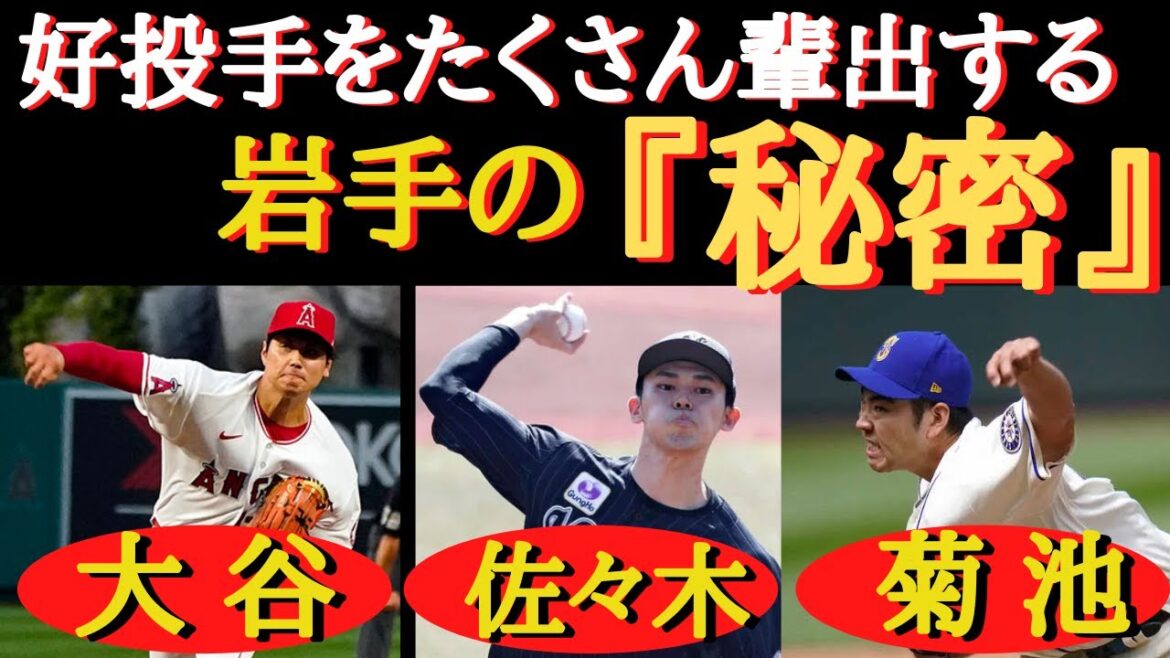 [The strongest]Three reasons why monster pitchers were born from Iwate-Baseball kingdom Iwate had the soil to raise monster players-[Shohei Otani, Aki Sasaki, Yusei Kikuchi, Hanamaki Higashi High School, Hiroshi Sasaki]