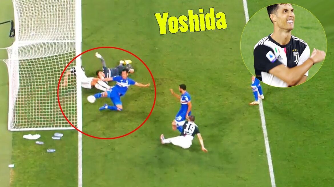 "Famous scene" Maya Yoshida, "death clear" on the goal line...C Ronaldo is furious!Maya Yoshida touch collection July 27