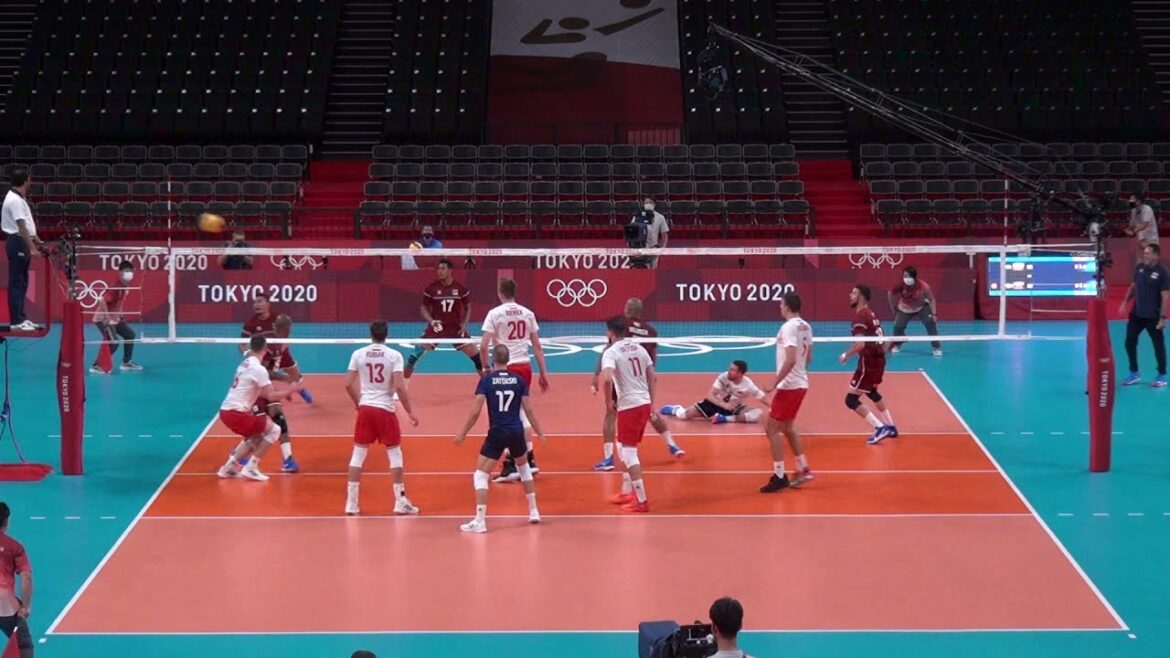 Kamil Semeniuk against Venezuela at Tokyo 2020 Olympics Kamil Semeniuk against Venezuela at Tokyo 2020 Olympics