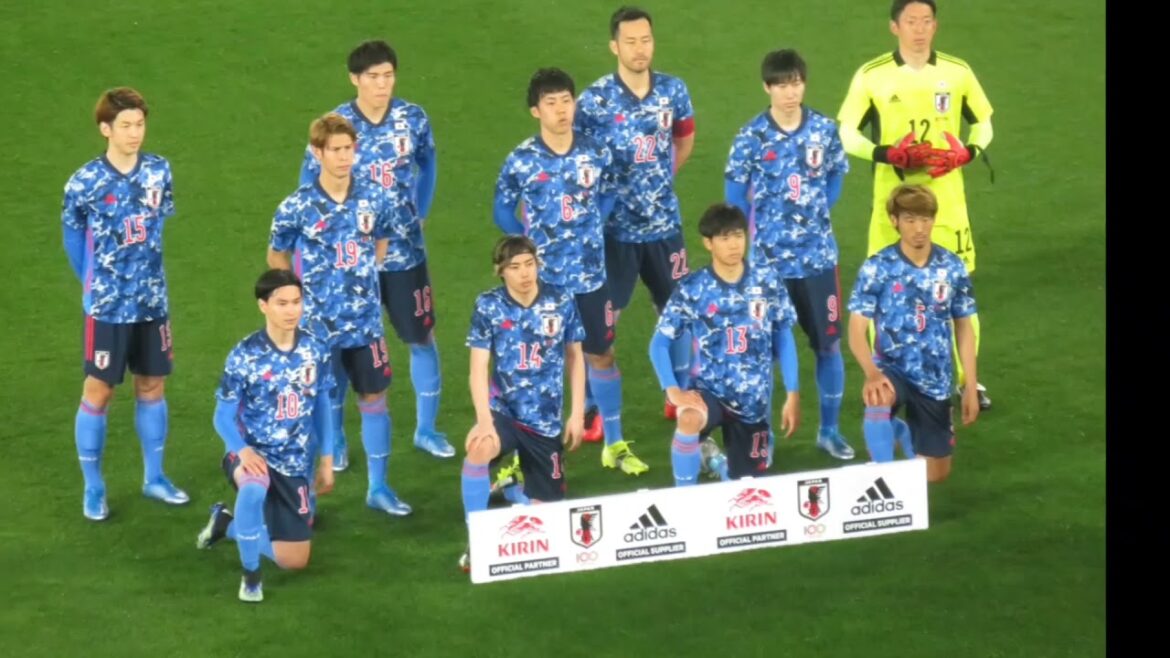 Atmosphere after Miki Yamane's first goal for the A national team, atmosphere after Daichi Kamata's goal2021/03/25 Japan National Team-Korea National Team Nissan Stadium