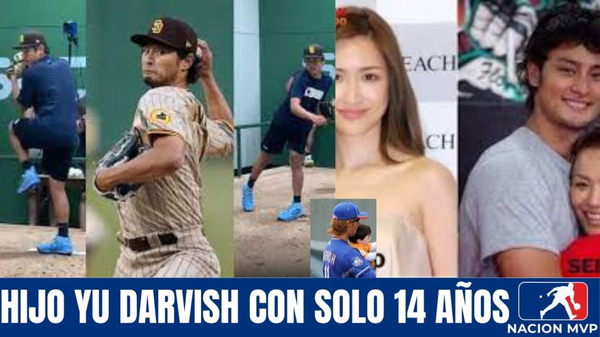 Yu Darvish's son surprises with his straight.