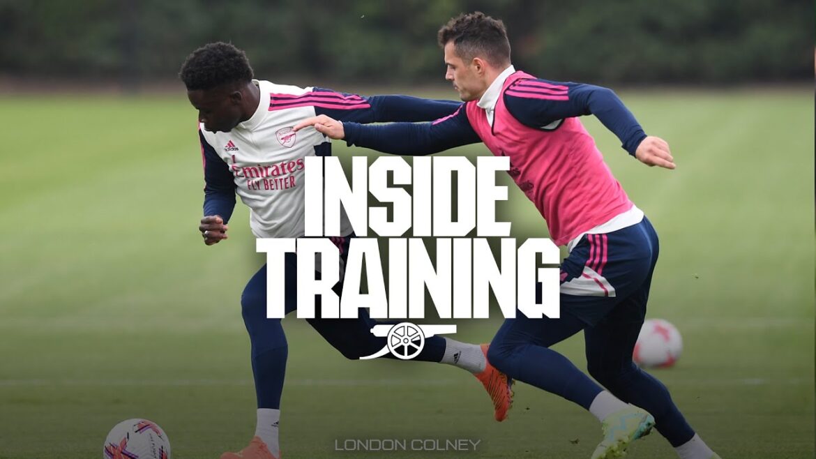 INSIDE TRAINING | Drills, rondos and some ‘Invincible’ guests | Getting set for Southampton INSIDE TRAINING | Drills, rondos and some 'Invincible' guests | Getting set for Southampton