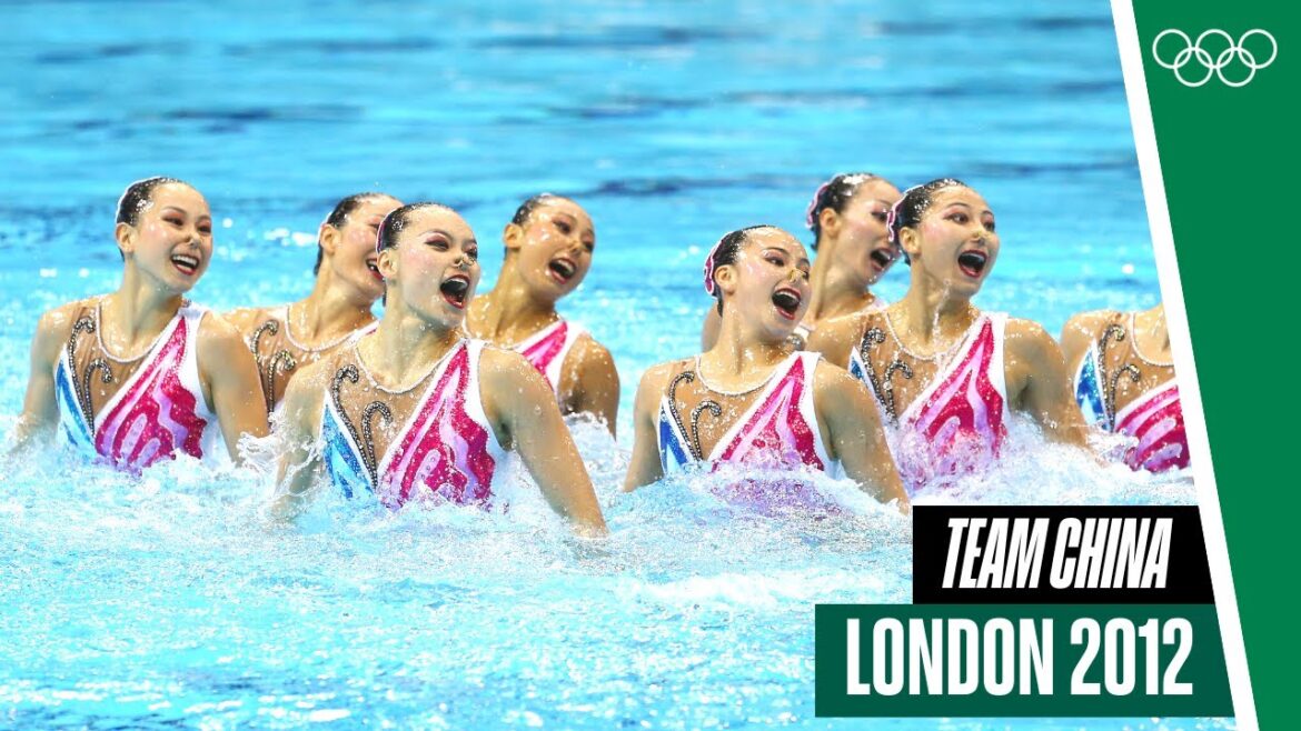 🇨🇳 Team China's Artistic Swimming Free routine at London 2012