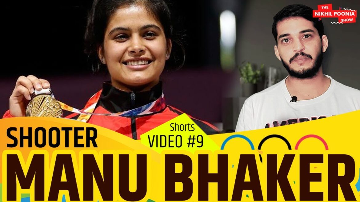 Manu Bhaker Indian Airgun Shooter Tokyo Olympics 2020 Medal #shorts Manu Bhaker Indian Airgun Shooter Tokyo Olympics 2020 Medal #shorts
