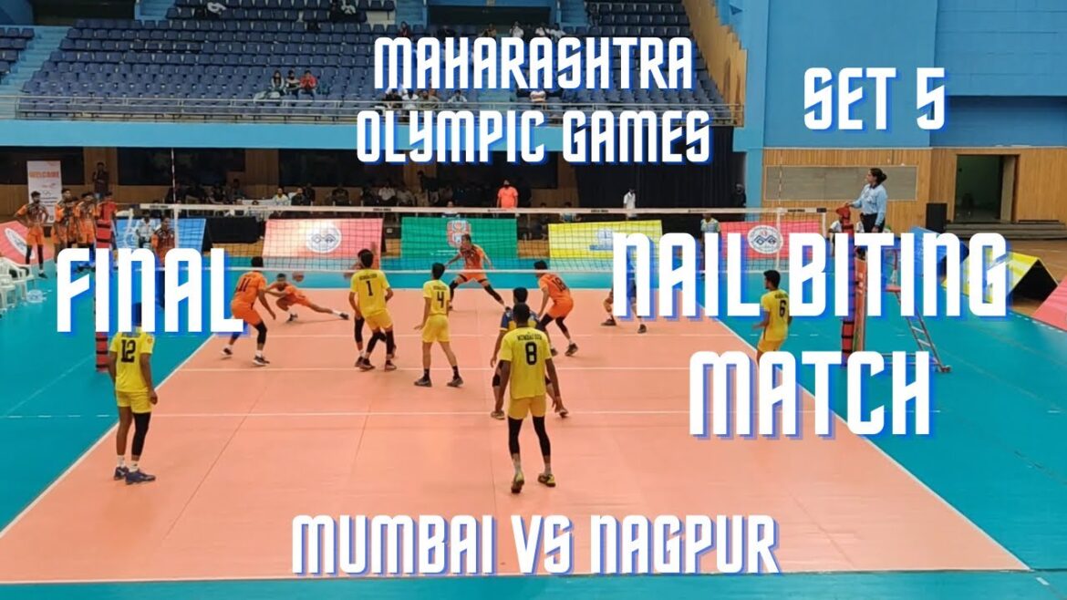 Maharashtra olympic Games| Set 5| Mumbai sub Vs Nagpur | Final volleyball match| Pune 2023