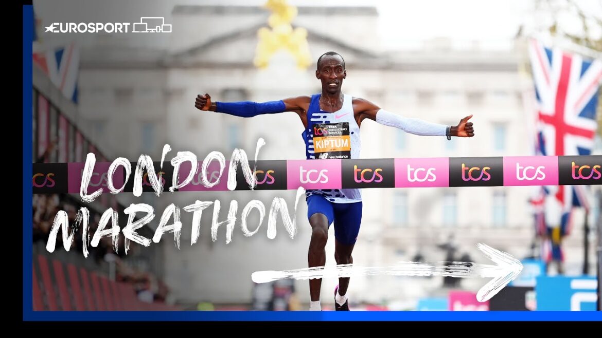 Second Fastest Marathon Ever! Kevin Kiptum Wins London Marathon | Eurosport Second Fastest Marathon Ever! Kevin Kiptum Wins London Marathon | Eurosport