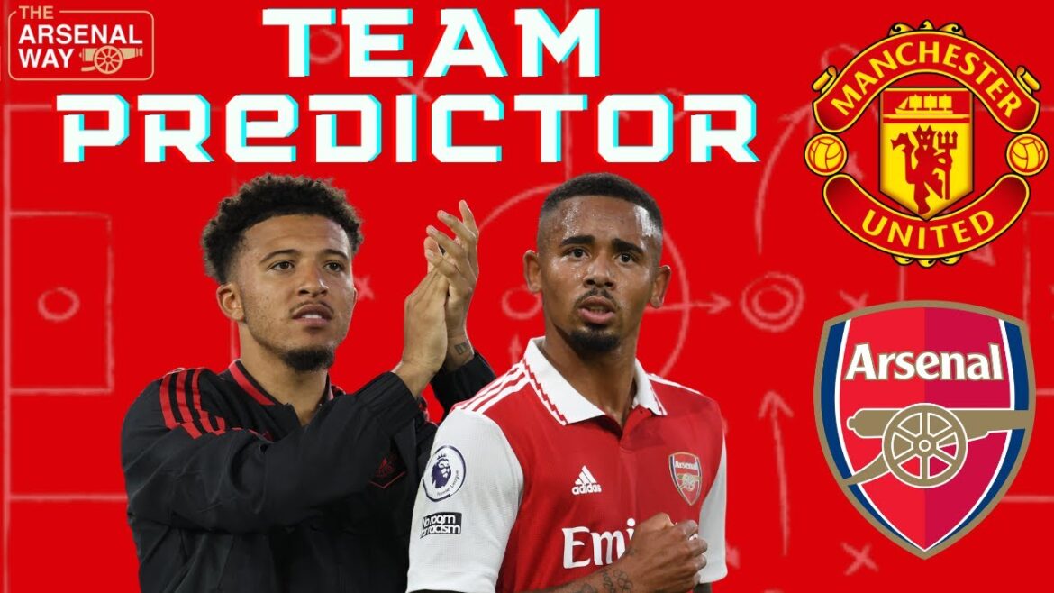 Takehiro Tomiyasu Starts! | Man United v Arsenal Predicted XI | Team Predictor ft Umar & Alfie