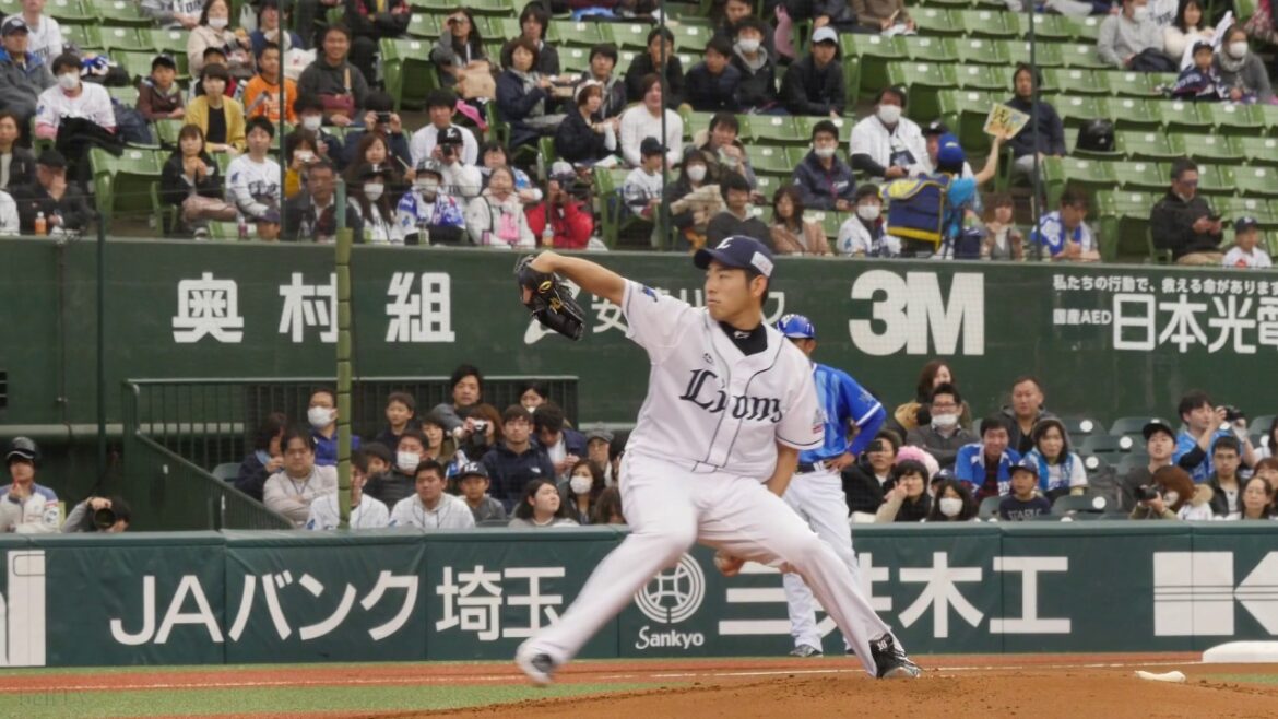 Saitama Seibu Lions Yusei Kikuchi 2018 pitching form (slow motion) (Yusei Kikuchi)