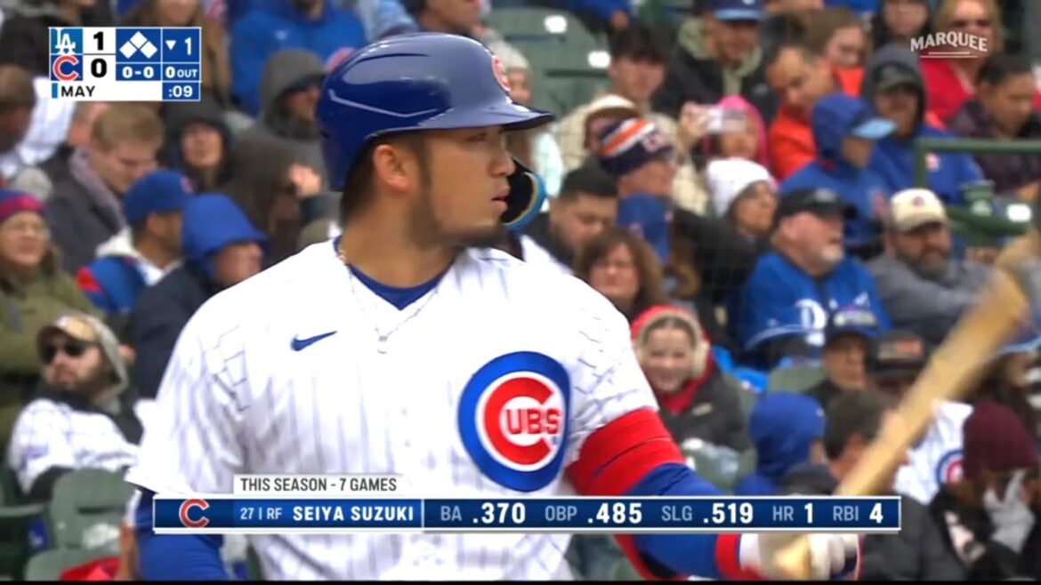 Please, Seiya!  Bases loaded chance by 1 point! April 23[Seiya Suzuki][MLB]Highlights