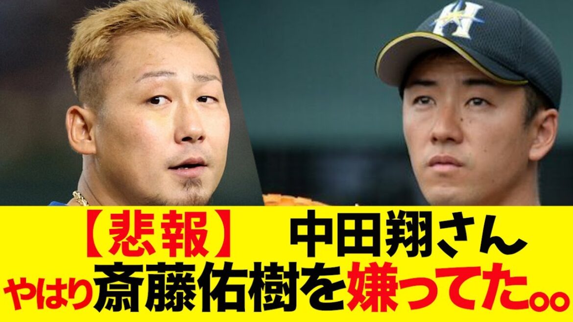 [Memories of Mr. Nakata]Mr. Sho Nakata seems to have hated Yuki Saito.  .Shohei Ohtani, Shintaro Fujinami, Aki Sasaki, Masanao Yoshida