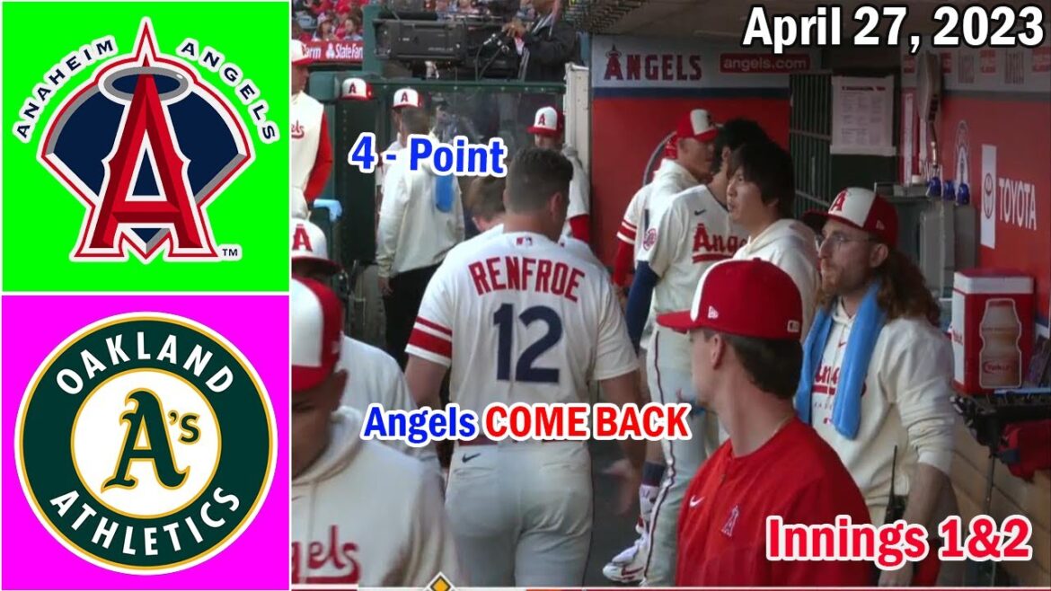 [Angels][Shohei Ohtani]Angels vs. Athletics 4/27