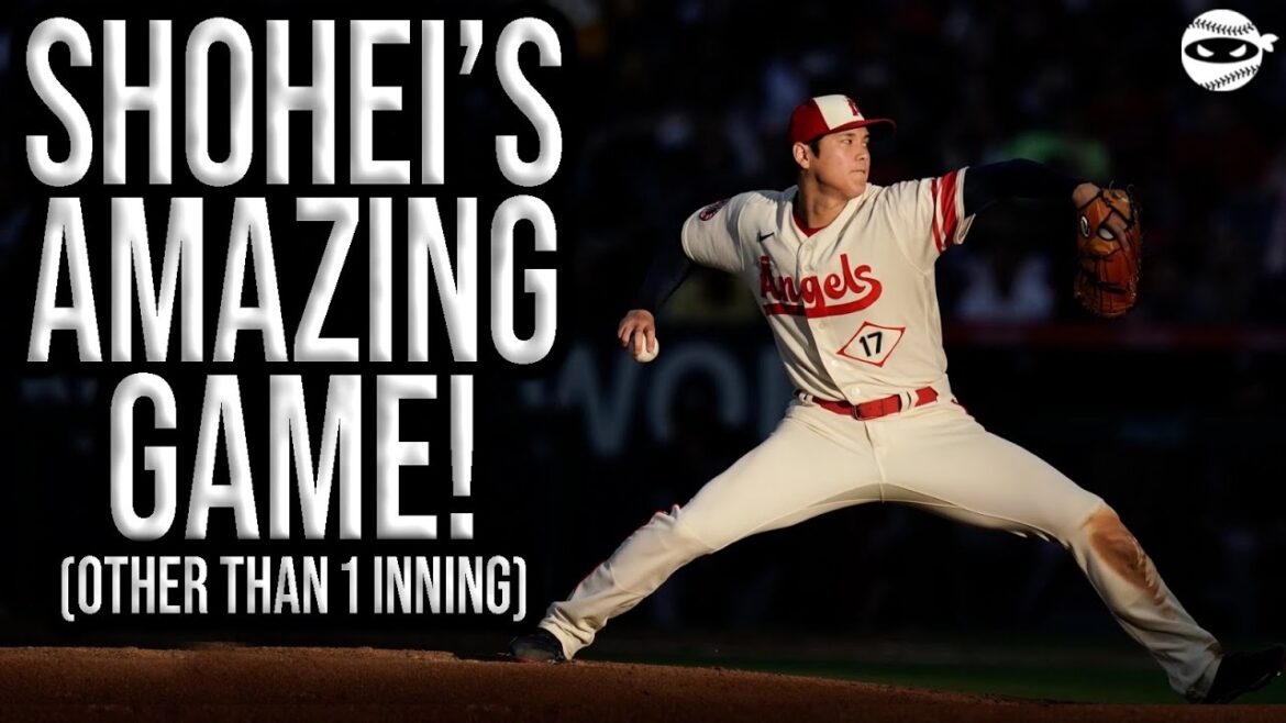 Shohei is SUPERMAN!!! Other than 1 inning. Shohei is SUPERMAN!!!* *Other than 1 inning.