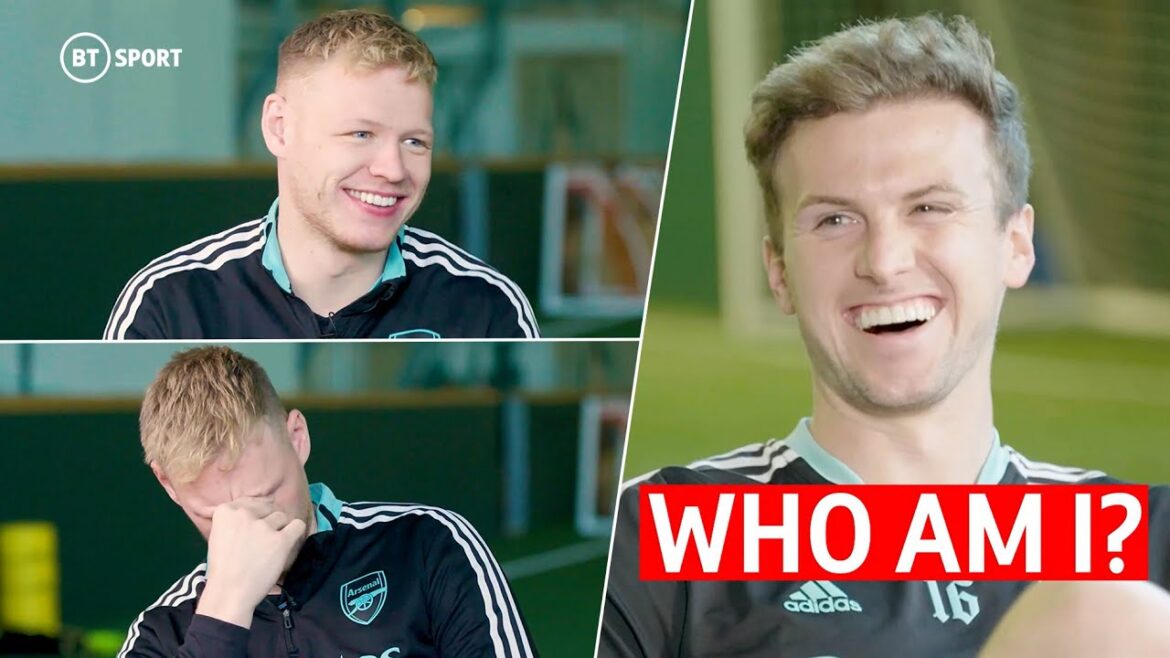 Who Am I? 😂🤔 Aaron Ramsdale v Rob Holding on their Arsenal teammates Who Am I? 😂🤔 Aaron Ramsdale v Rob Holding on their Arsenal teammates