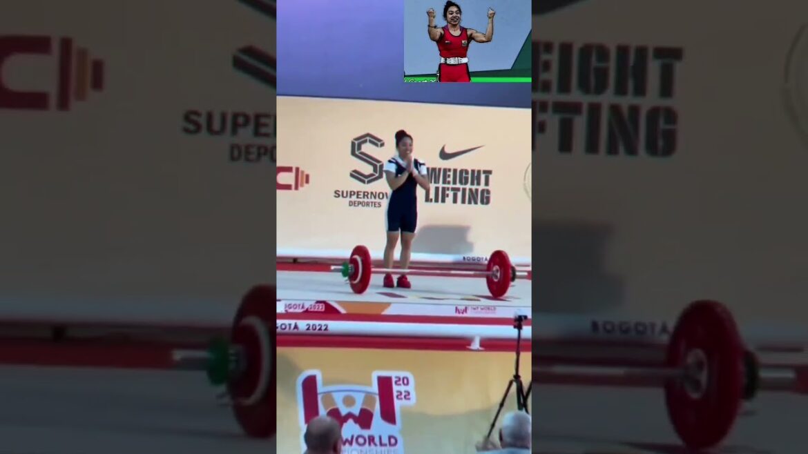 Mirabai Chanu’s Unwavering Determination: How She Overcame Injury to Win a Medal🥈🏋️| English #shorts Mirabai Chanu's Unwavering Determination: How She Overcame Injury to Win a Medal🥈🏋️| English #shorts