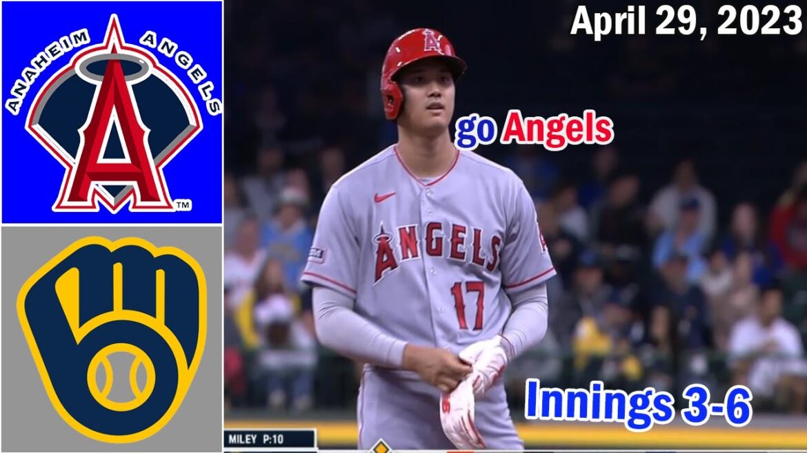4/29 (Saturday)[Angels][Shohei Ohtani]Angels vs. Brewers