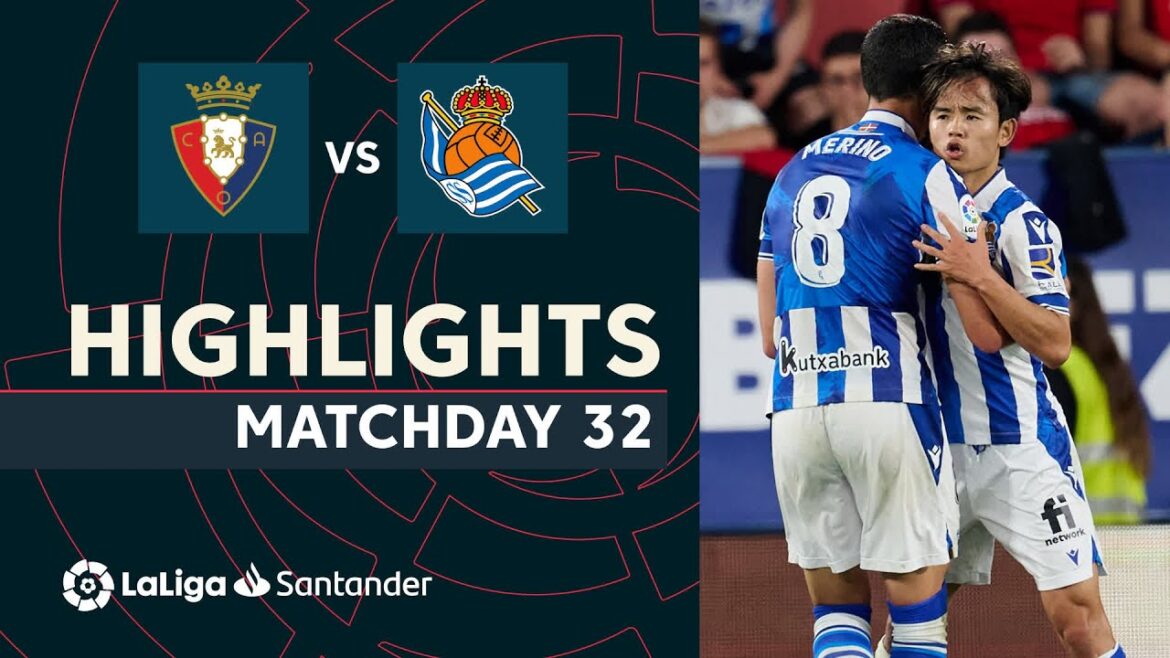 Summary of CA Osasuna vs Real Sociedad (0-2) Summary of CA Osasuna vs Real Sociedad (0-2)