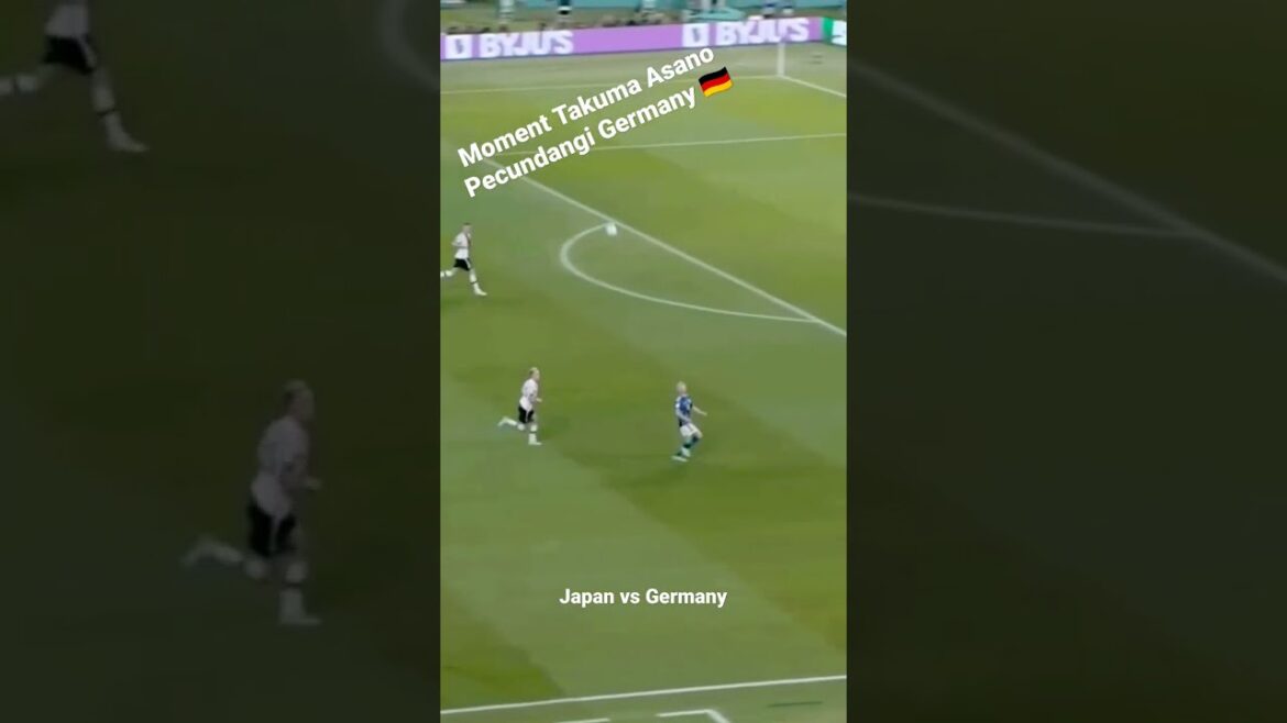 Moment Takuma Asano Pecundangi Germany #shorts Moment Takuma Asano Pecundangi Germany #shorts