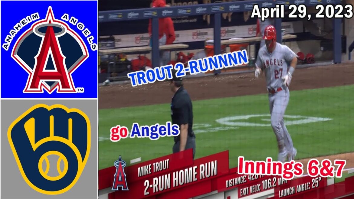 [Angels][Shohei Ohtani]Angels vs. Brewers 4/30
