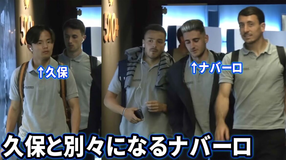 Takefusa Kubo and Navarro acting separately Part2