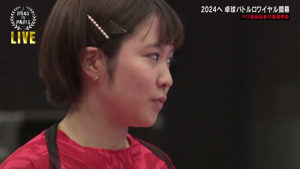[1st]Women's 5th-8th place play-off Miu Hirano vs Kasumi Ishikawa｜Playback of the Japan representative selection for the Paris Olympics｜Ishikawa Kasumi vs Hirano Miu
