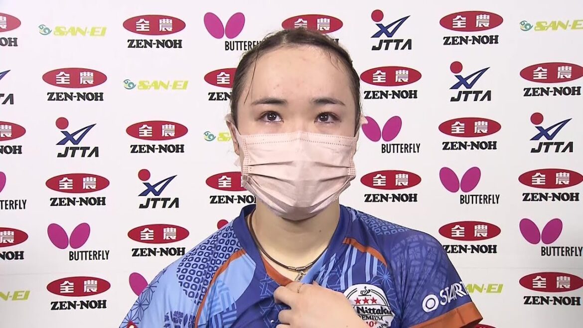 [The toughest Olympic selection race in history]Mima Ito unexpectedly ranked 6th "I'm getting more and more worn out, it's not going well when I come back to Japan from overseas" 3rd Paris Olympics Japan national team selection table tennis 2022 TOP32