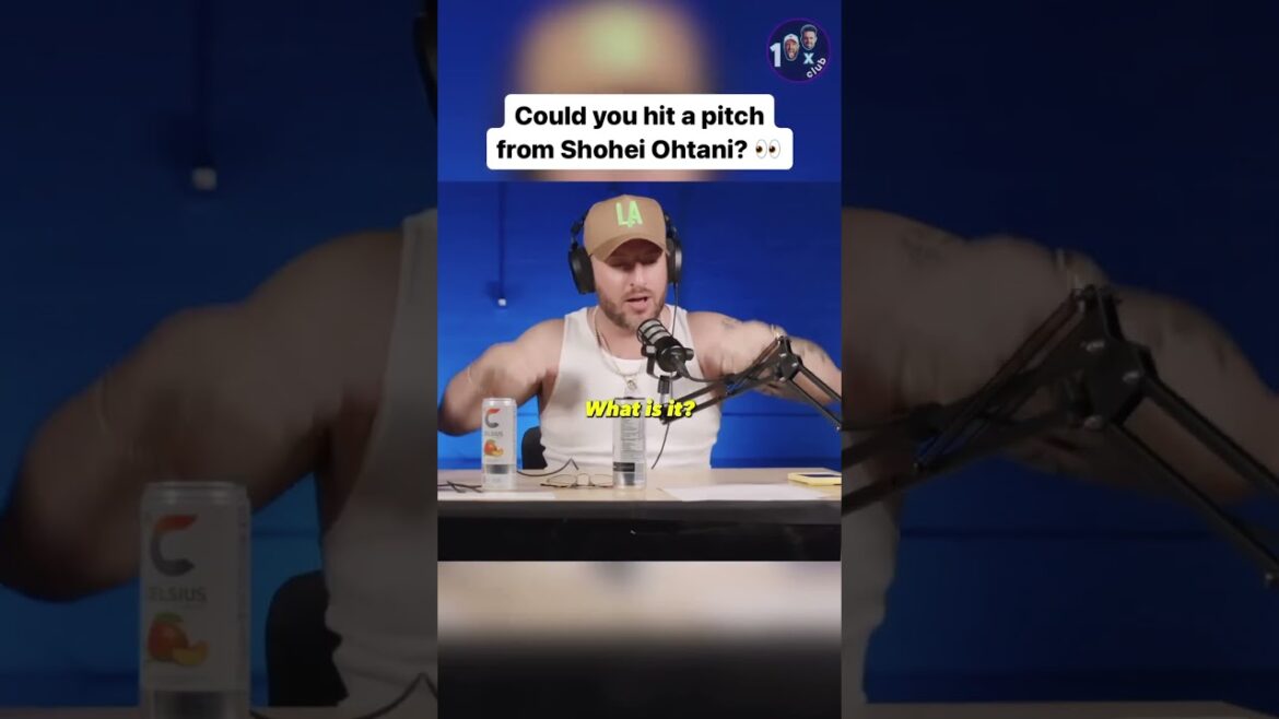 Could you hit a pitch from Shohei Ohtani? 👀 #baseball #shorts