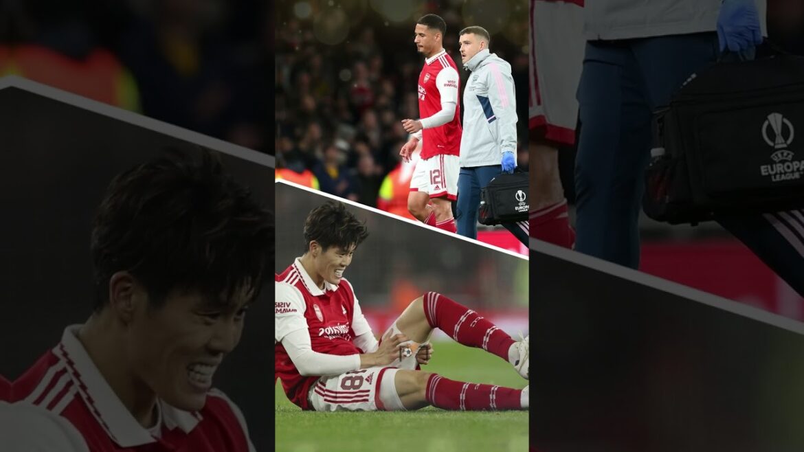 Arsenal sweating on William Saliba and Takehiro Tomiyasu injuries | Football News #football