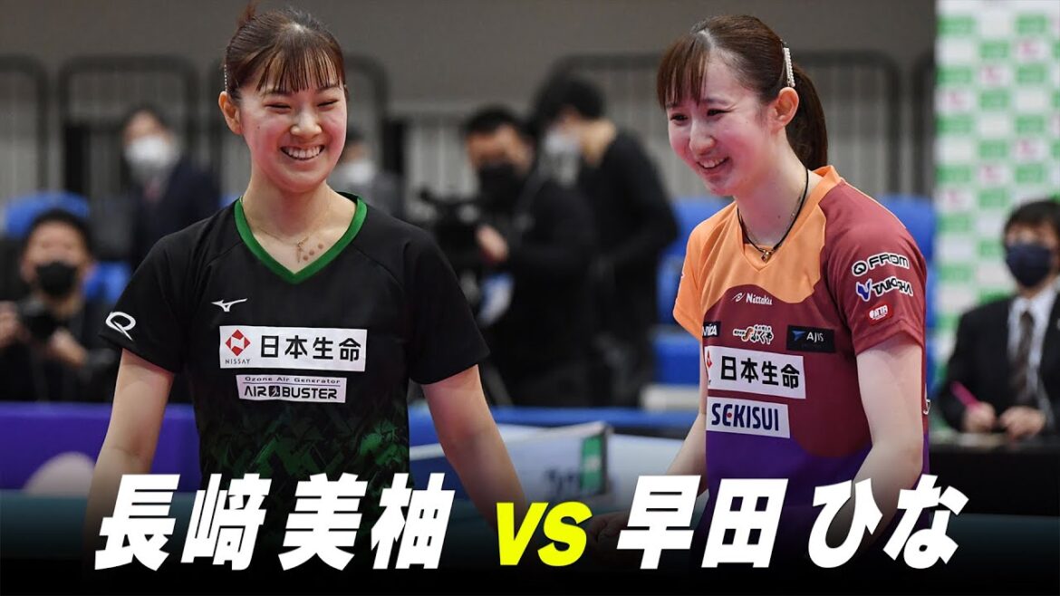 [Part 1]Women's final Miyu Nagasaki vs Hina Hayata｜Playback of the Japan national team selection for the Paris Olympics｜NagasakiMiyuu vs Hayata Hina