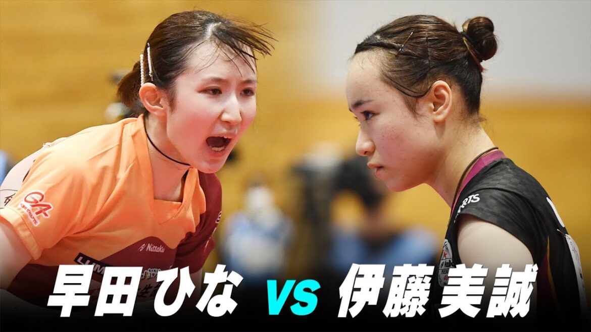 [2nd]Women's semi-finals Mima Ito vs Hina Hayata｜Playback of the Japan representative selection for the Paris Olympics｜Hayata Hina vs Ito Mima