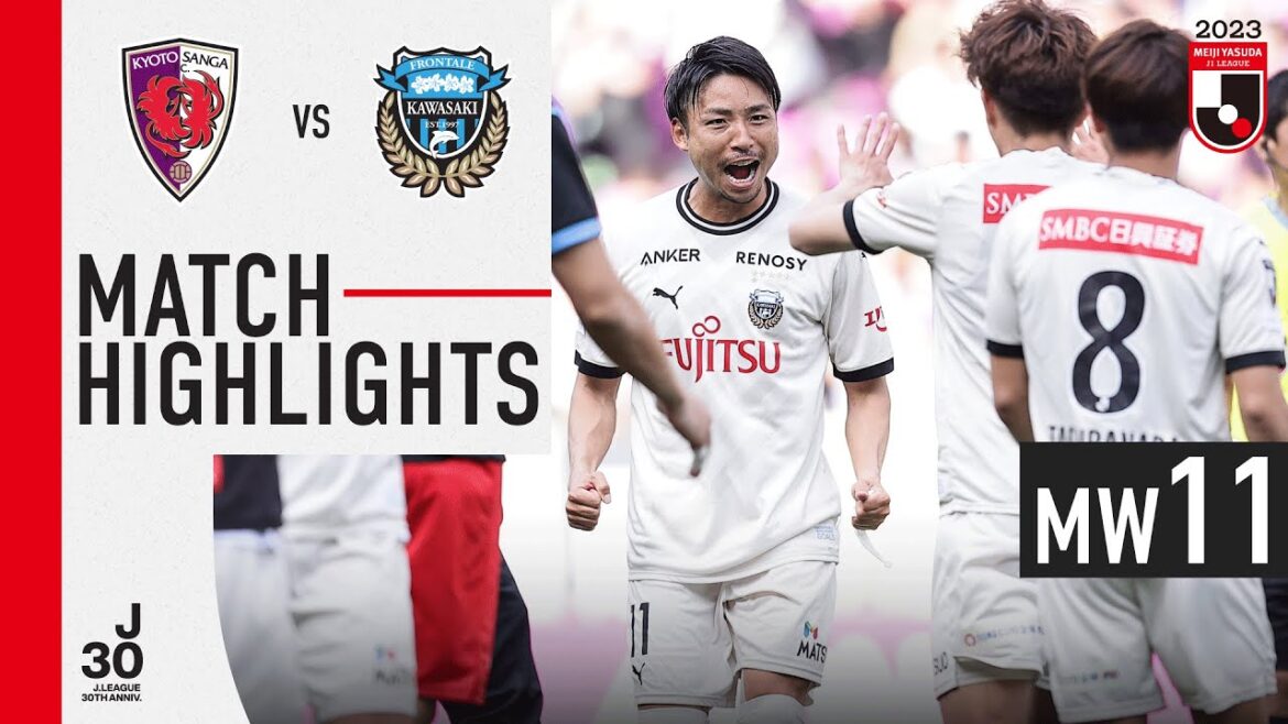Yu Kobayashi's last-minute heroes! | Kyoto Sanga FC 0-1 Kawasaki Frontale| MW 11 | 2023 J1 League
